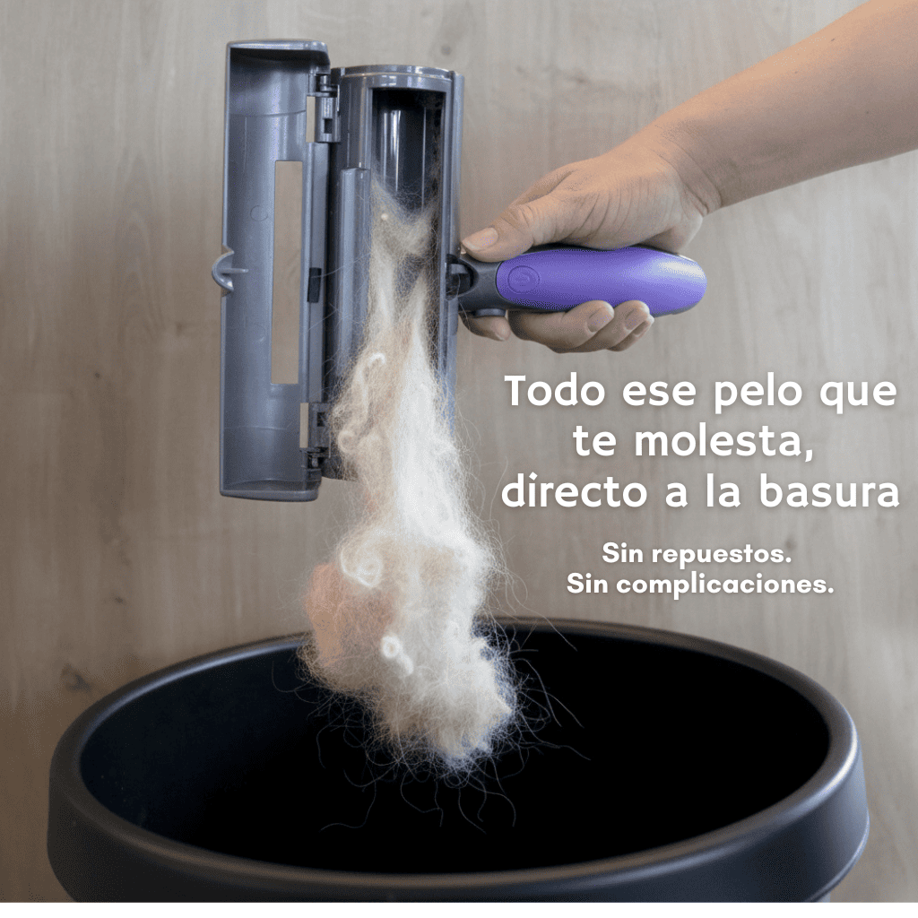 Rodillo Quita Pelos con Luz LED – Limpieza Precisa para Dueños de Mascotas